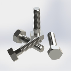 1/4" Hex Head Bolts