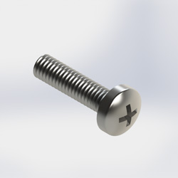 Screw, M4x16mm, pan hd torx, zinc (Each)