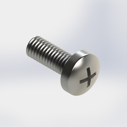 Screw, M6x16mm, pan hd torx, SS (Each)