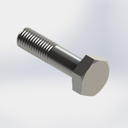 Bolt 1/2 x 2 in HDG A325 (Each)