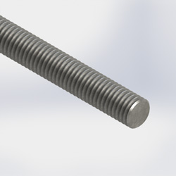 Threaded Rod 3/8 x 10in  HDG A193 B7 (Each)