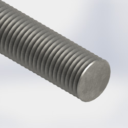 threaded rod 3/4in x 40in, HDG, B7 (Each)