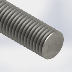 Threaded rod 7/8in x 12in HDG A193/B7 (Each)