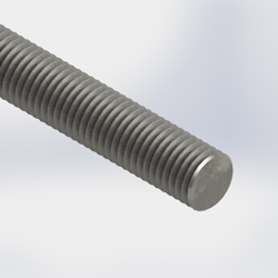 threaded rod 1/2in x 12ft, Ss (12FT)