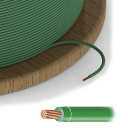 #2 STR GREEN THHN CABLE (FT)