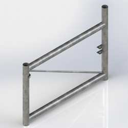 heavy Duty Stand-off Bracket 48in (Each)