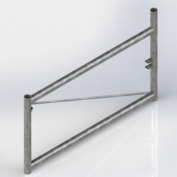 heavy Duty 72in Stand-off Bracket (Each)