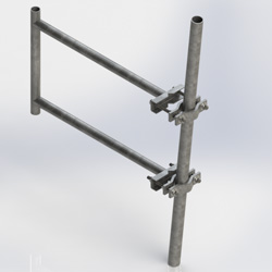 Stand-off Mount 36x24x18in w/ HW (Each)