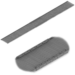 grating assembly, 20ft x 24in wide,2in r (Each)