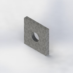 11/16" Square Washers