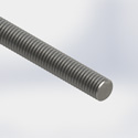 Threaded rod 3/8x 12ft, SS (12FT)