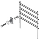 Utility H-frame, 8x8ft rails, no pipe (Each)