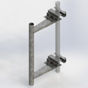 2 ft Stand-off Mount for Microwave Dish (Each)