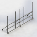 WT roof top frame,(1) sect, 14ft face (4 (Each)