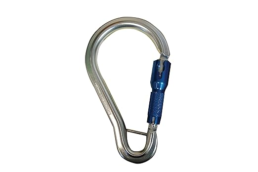 carabiner, 2in, Aluminum , Autotwist (Each)