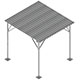 Awning 10ft x 10ft Florida Coastal (Each)